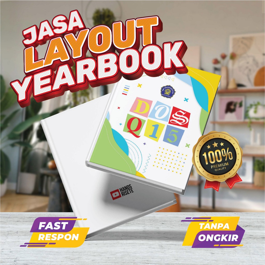 Jasa Layout Yearbook atau Buku Tahunan Sekolah