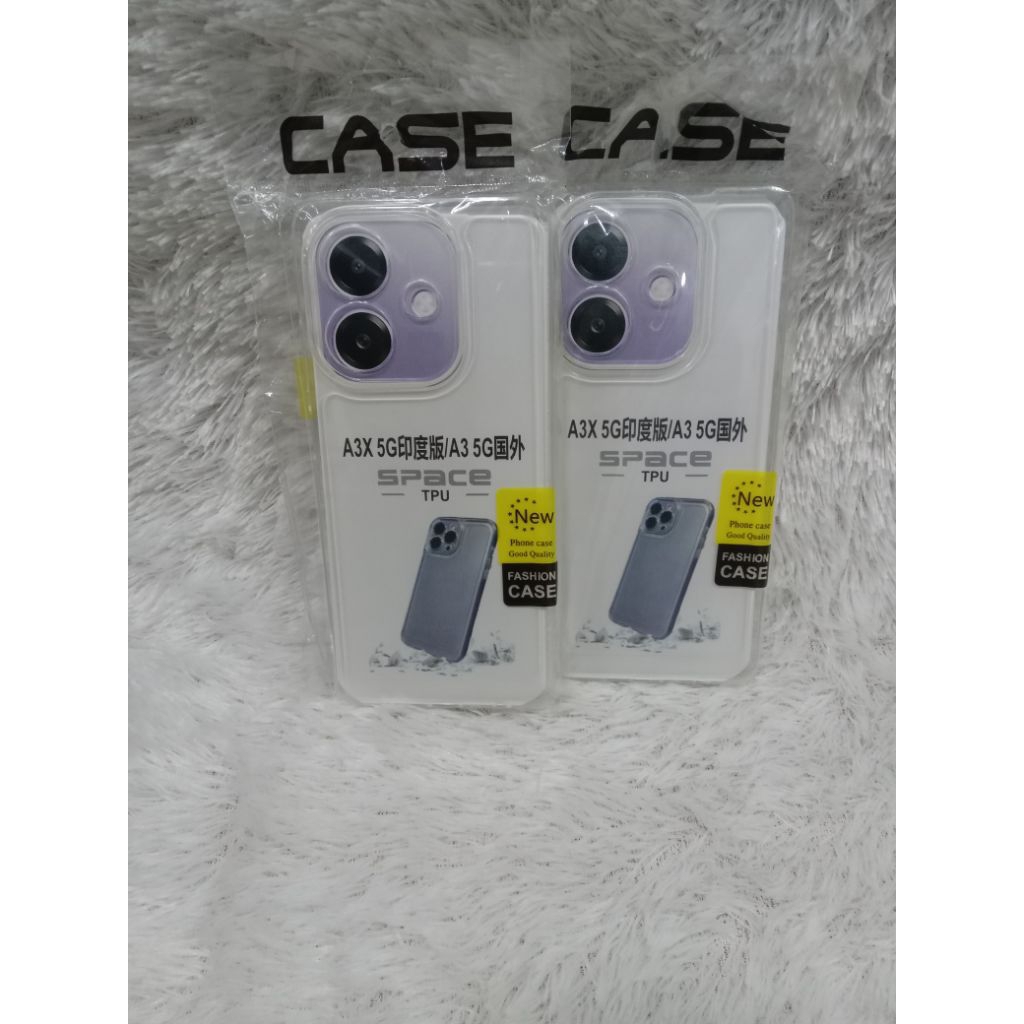silico case tpu space benning transparan opo a60/a3x/a5 2025