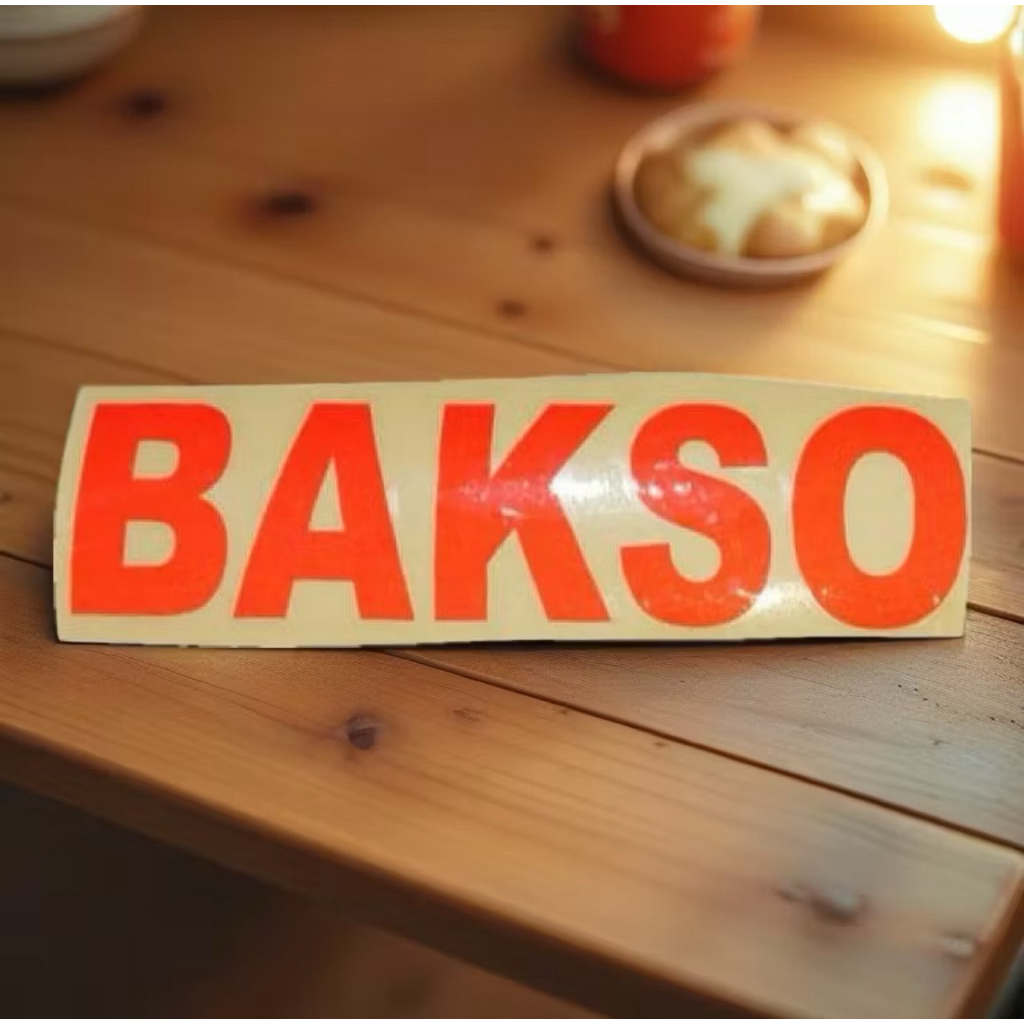 

Stiker Etalase Bakso / Cireng / Pentol / Bakso Bakar / Gorengan / Lontong / Seblak lainnya Bisa Custom Tulisan Silakan Chat Admin Bisa COD Harga Promo