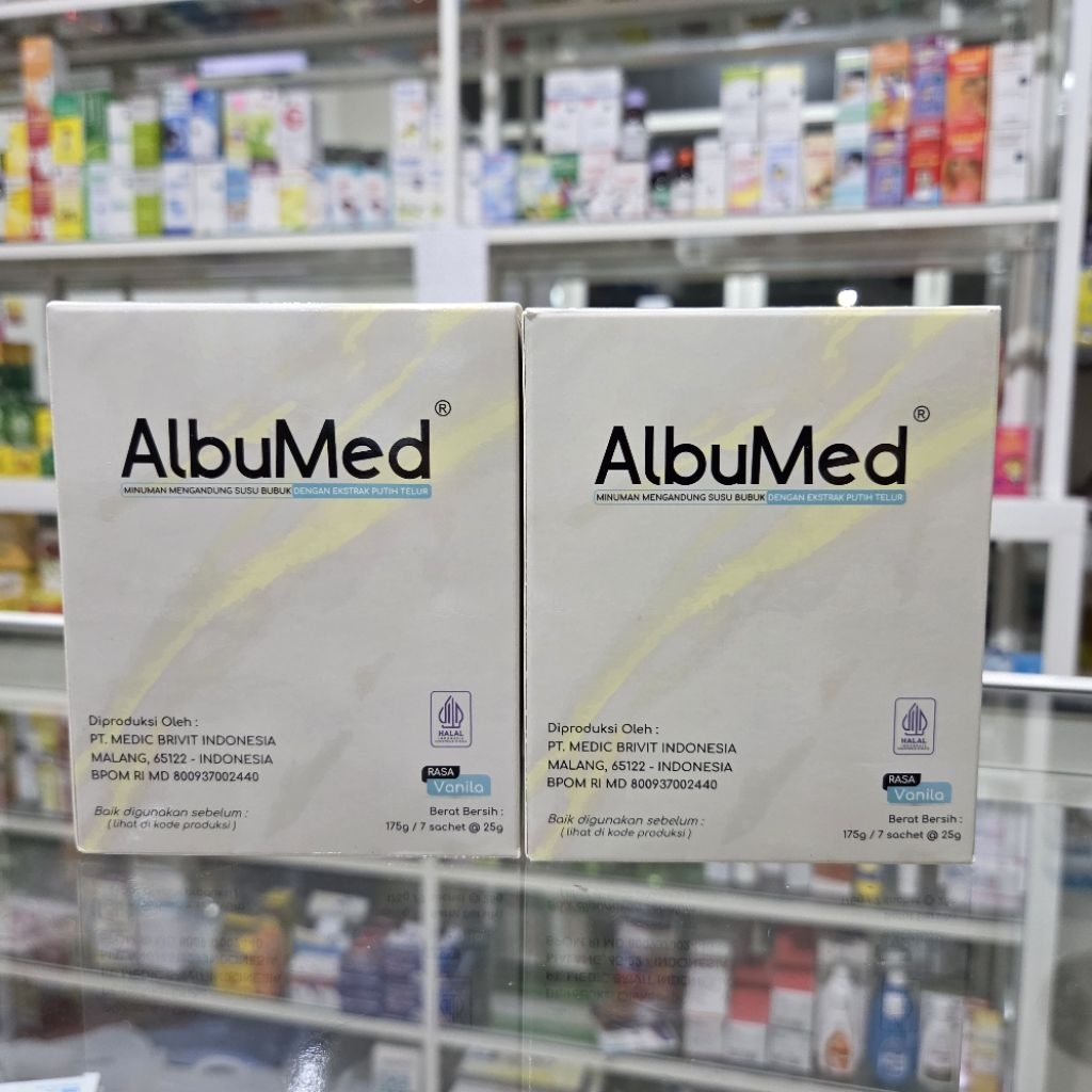 

AlbuMed Susu Suplemen Penyembuhan dan Nutrisi Saat Sakit