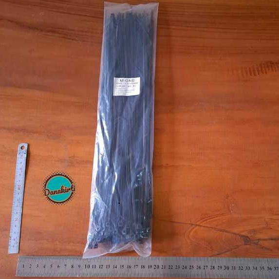 

Cable Ties/ Kabel Tis 3 x 400 mm ( Kepala Kecil ) Isi 100 Pcs/ Pak