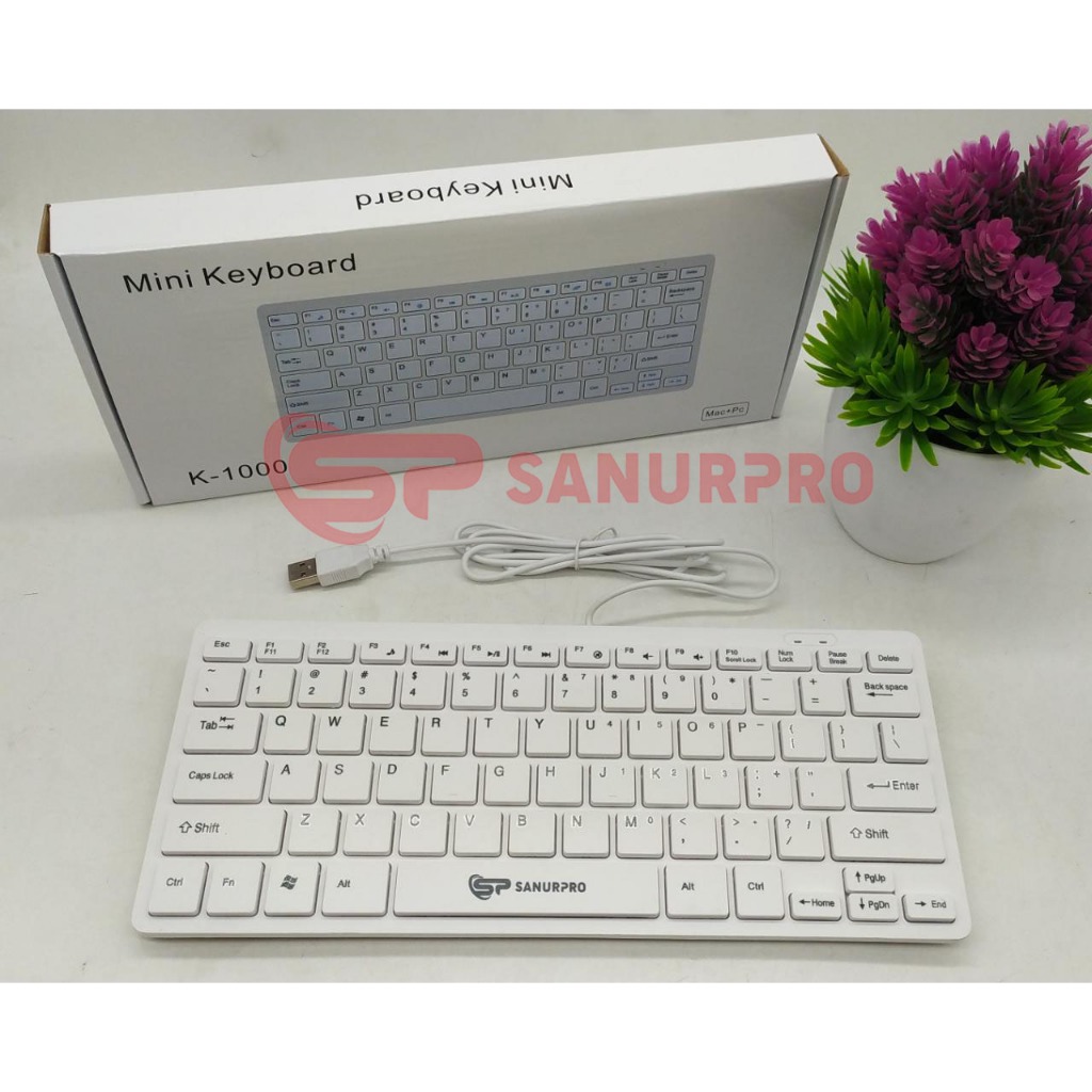 Keyboard Mini USB - KEYBOARD USB MINI K1000