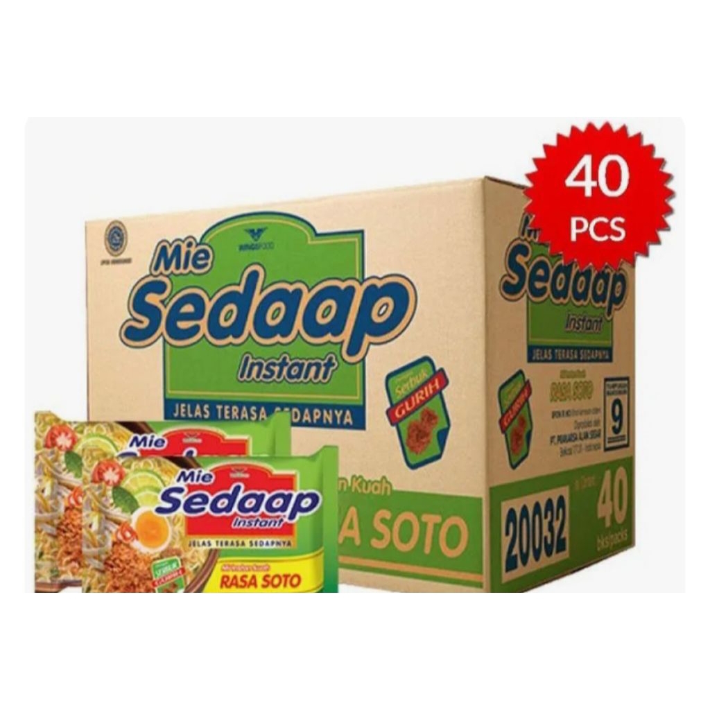 

Sedap soto isi 40pcs(Dus)