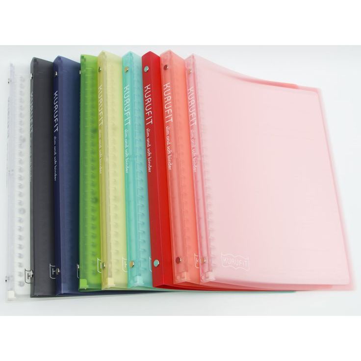 

Binder KuruFit B5 Transparan Warna-warni