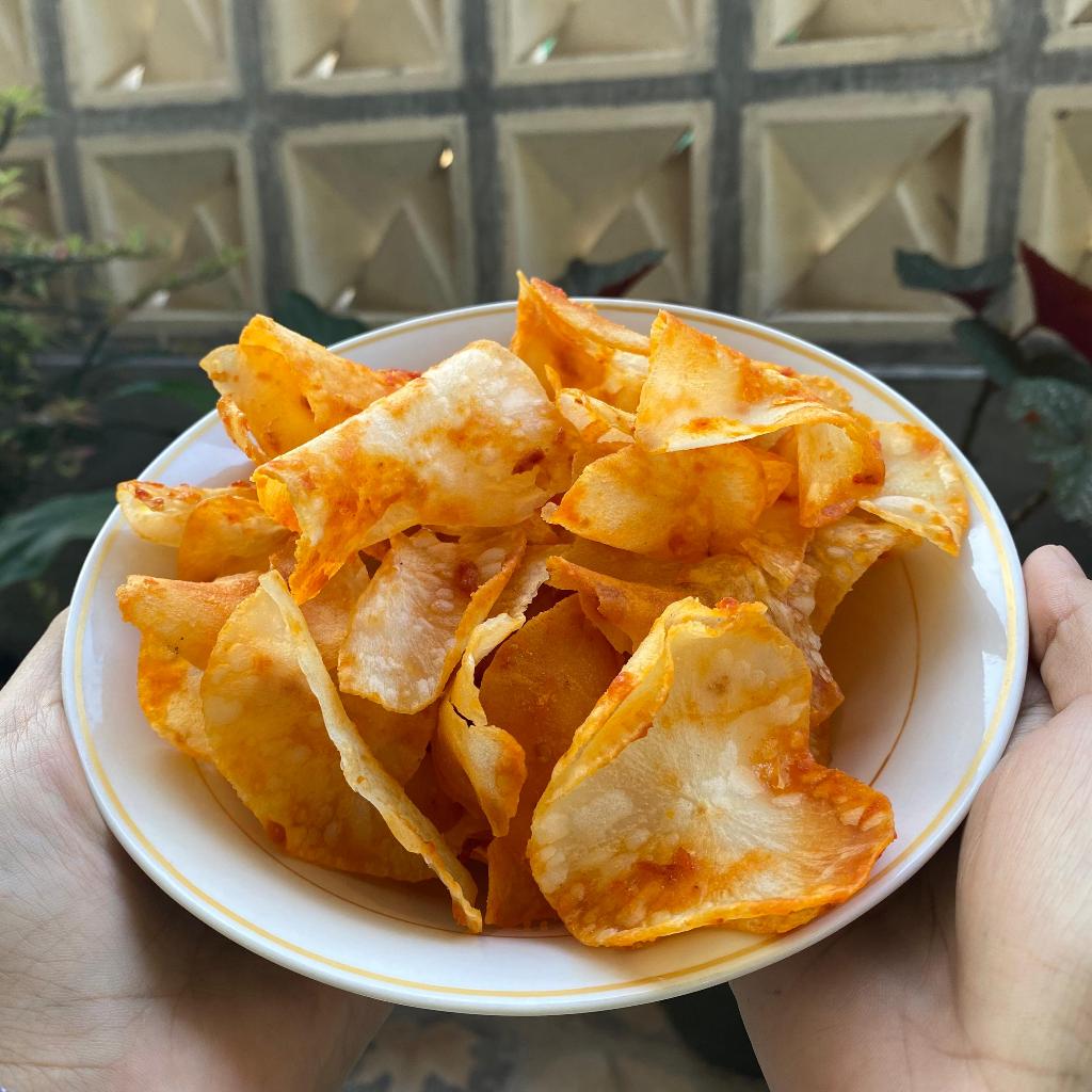 

keripik singkong pedas manis 250 gram