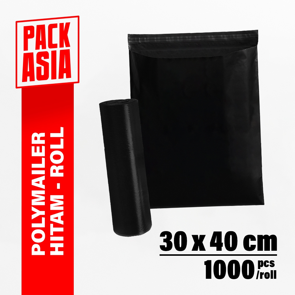 

Packasia - Polymailer Kantong Plastik Kemasan - 30 x 40 cm - Isi 1000pcs