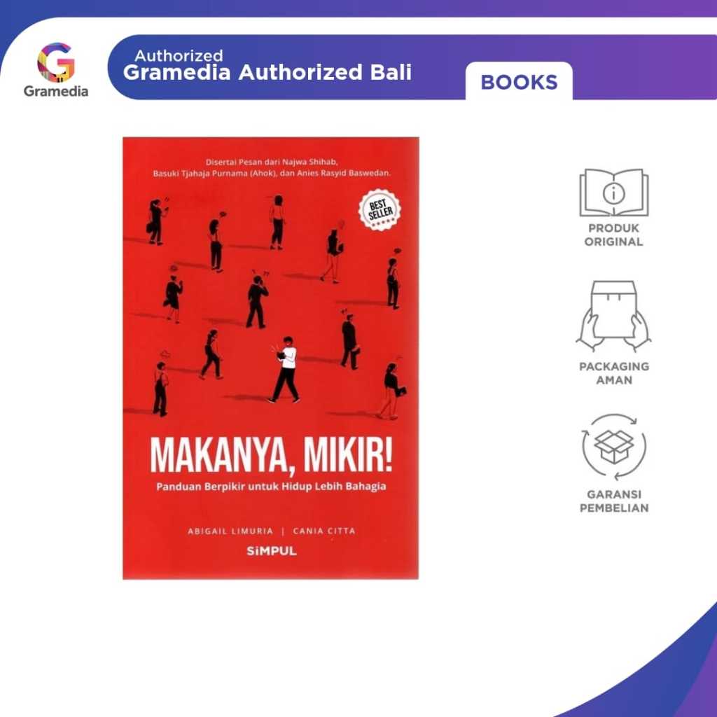 GRAMEDIA BALI-Makanya, Mikir