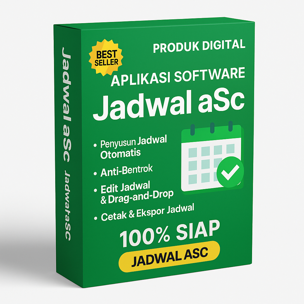 Aplikasi Software Jadwal aSc – Penjadwalan Sekolah & Manajemen Jadwal