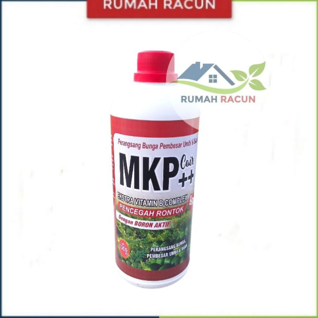 MKP CAIR ++ PERANGSANG BUNGA PEMBESAR UMBI BUAH PENCEGAH RONTOK 1 LITER