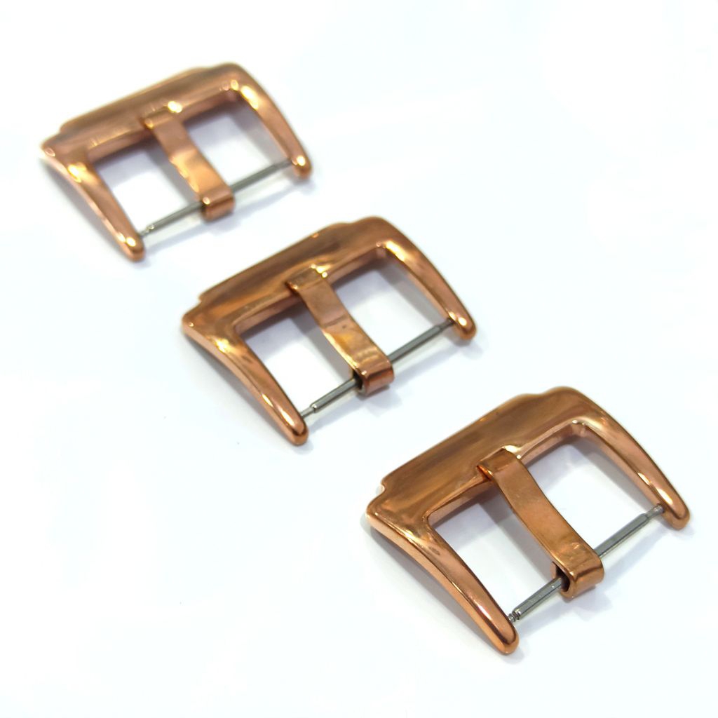 buckle /gesper jam tangan size 22mm gold