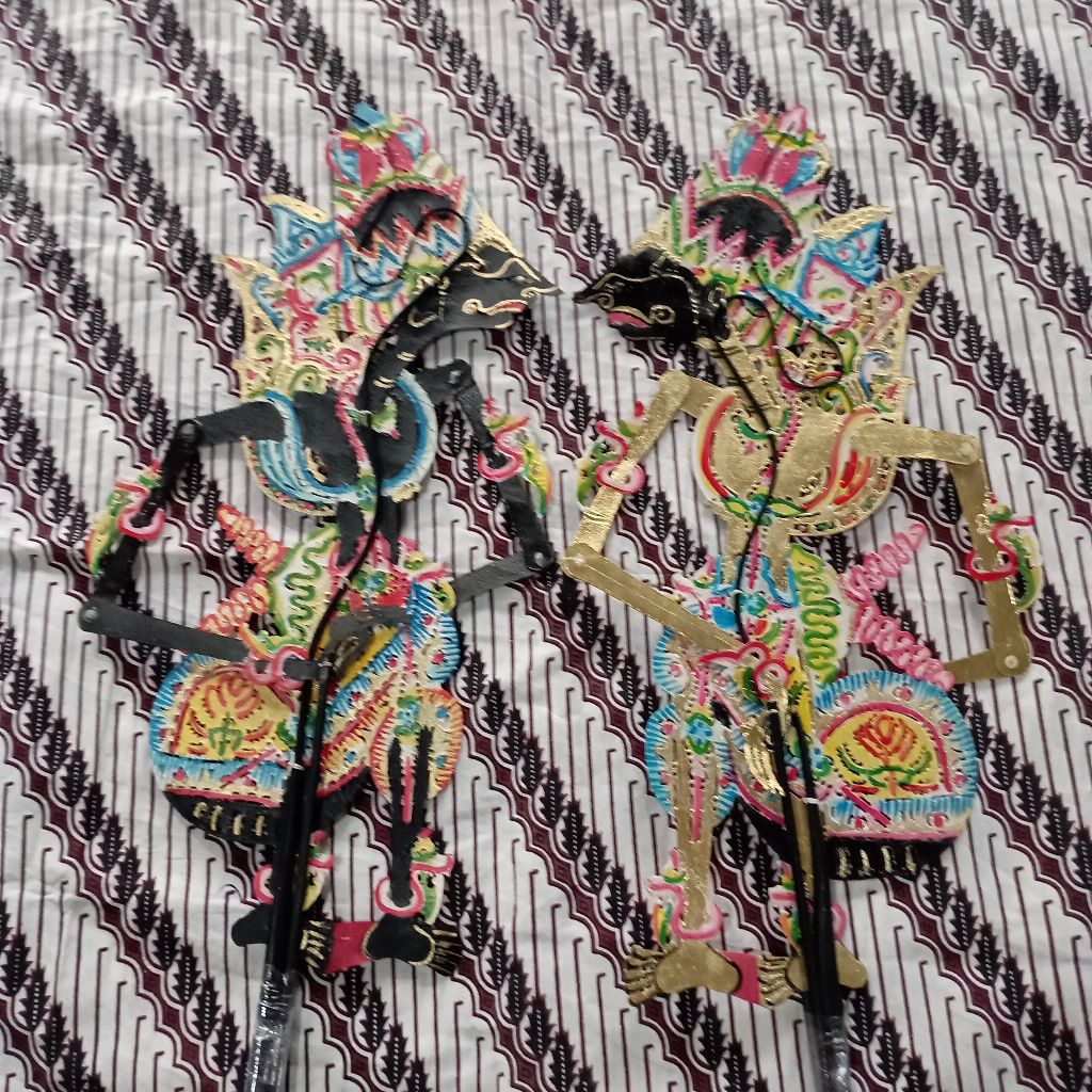 Wayang Kulit Kresna/Kresna Wayang Kulit ASLI Pedalangan Bahan Kulit Sapi ASLI Kuat Versi Jogja Ukura