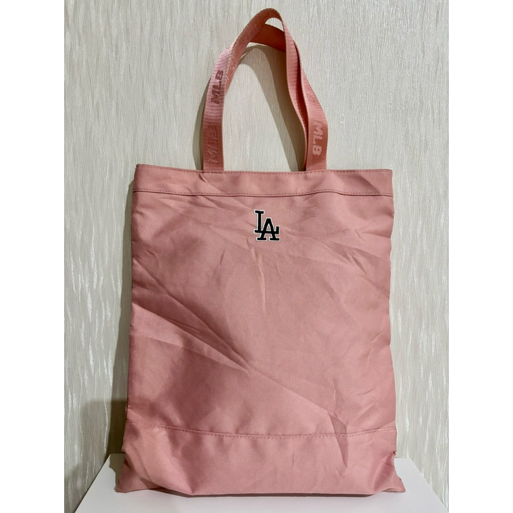(ORI 100%) MLB Pink Tote Bag