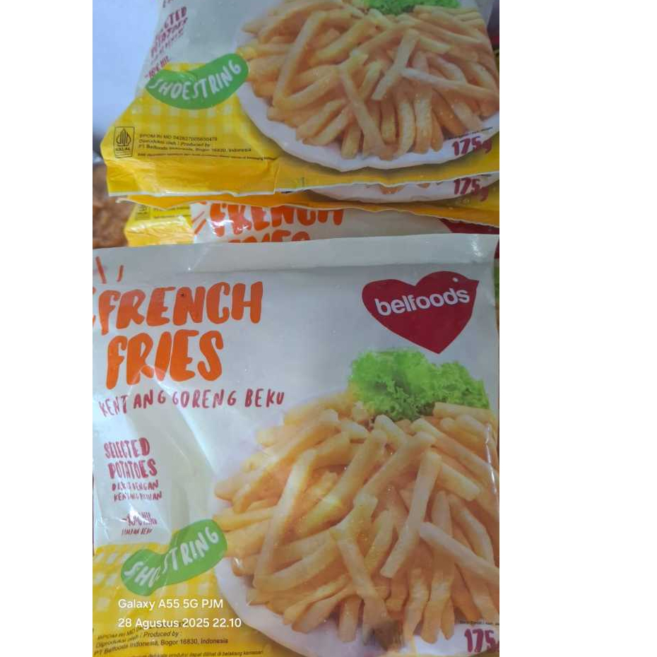 

kentang goreng belfoods 175g /FRENCH FRIES