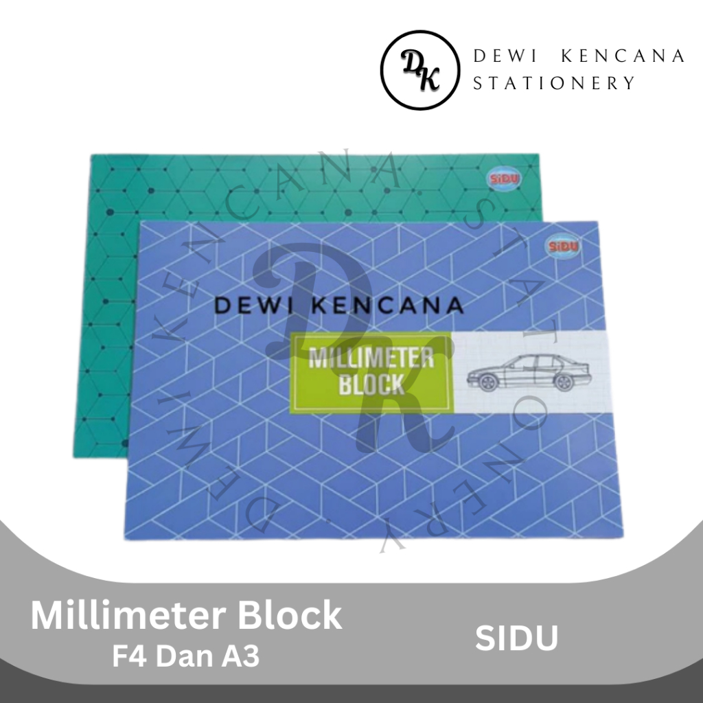 

Buku Milimeter Blok SIDU Isi 20 Lembar A3/F4