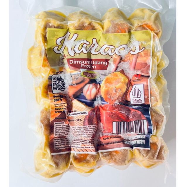 

Dimsum udang KARAOS 380gr isi 20pcs