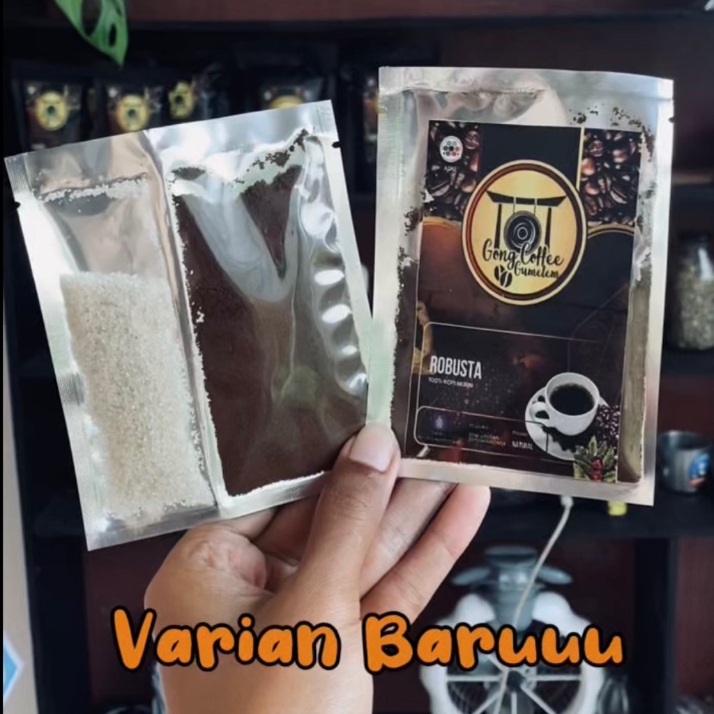 

Kopi sachet GONGCOFFE , kopi murni 100% , kopi organik