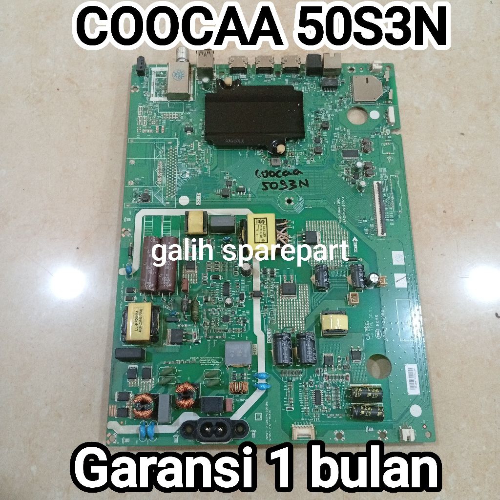 MAINBOARD / MESIN TV COOCAA 50S3N MB - MODUL - MOBO - MOTHERBOARD TV COOCAA