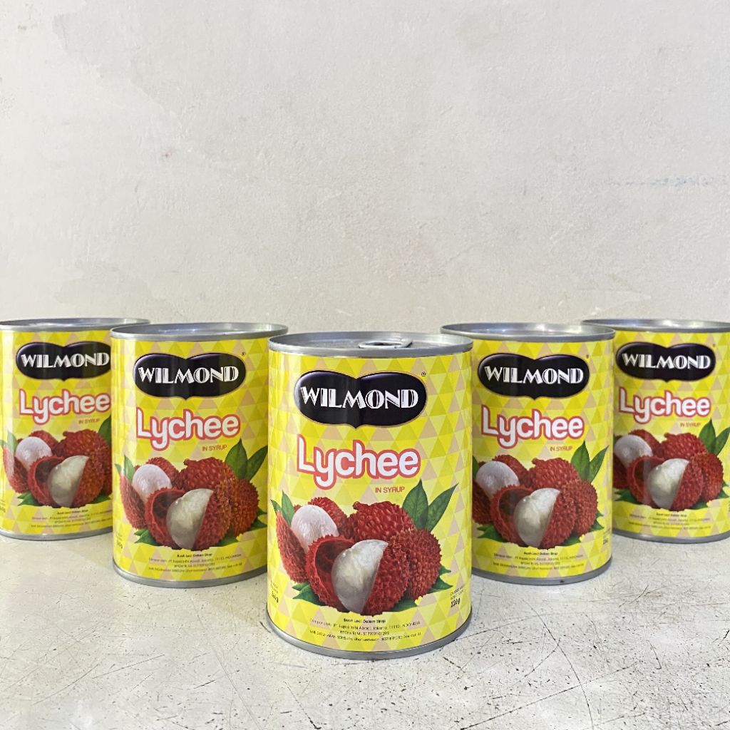 

Wilmond lychee in syrup 565 gram | buah leci kaleng