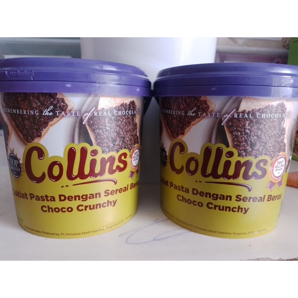 

GMVShop♥️ COLLINS CHOCO CHRUNCY REPACK 50gr 100gr ekstra topping kue donat ✅️