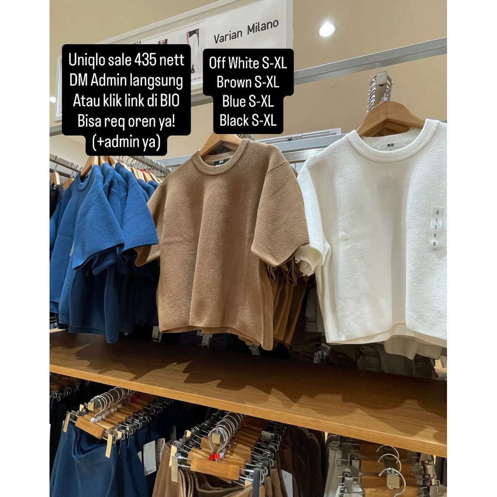 Sale promo Discount diskon baju wanita UNIQLO original
