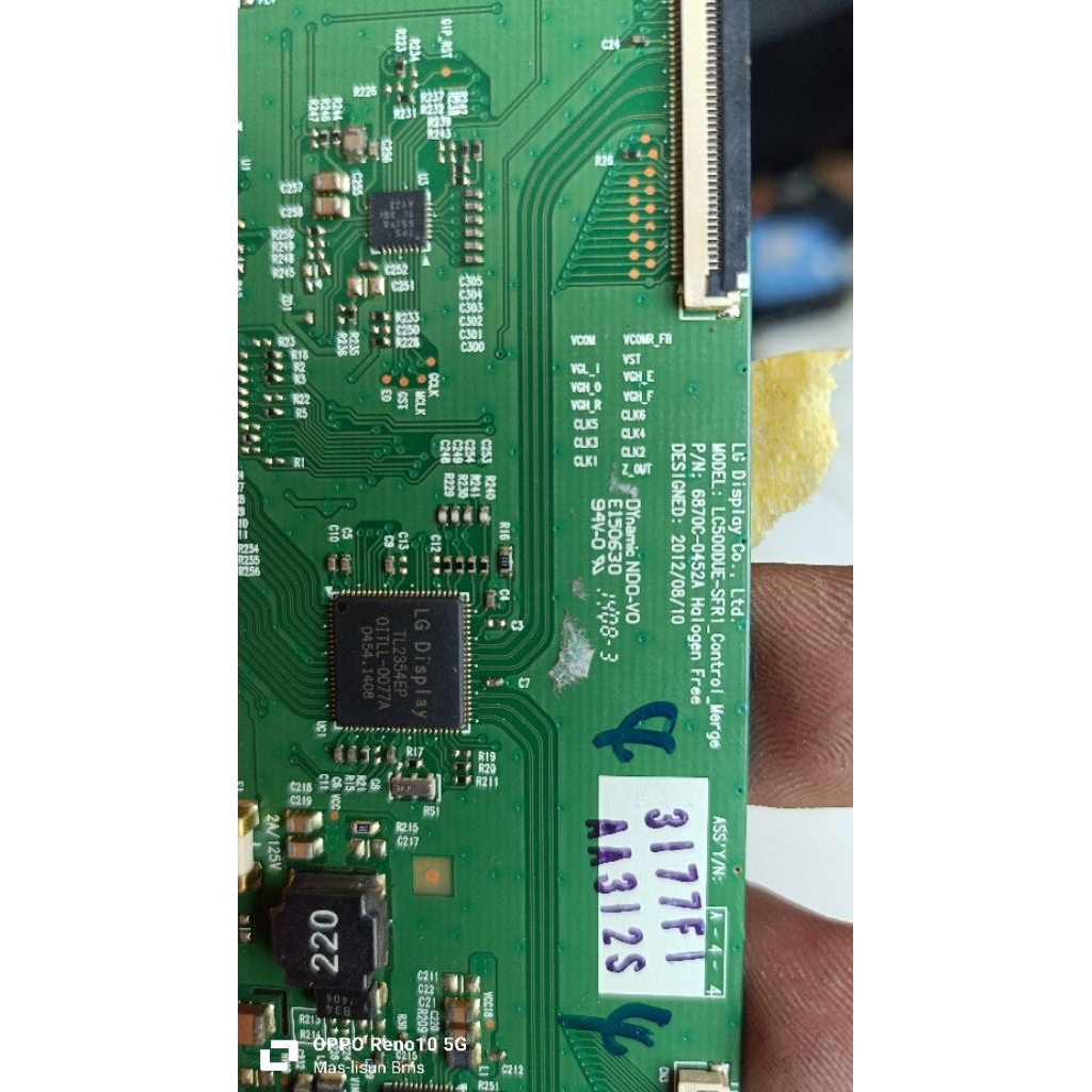 Tcon T Con Ticon LG 42LN5710