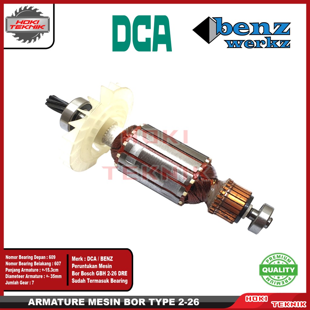 Armature Angker Mesin Bor Bosch GBH2-26DRE