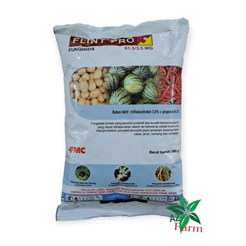 FLINT PRO 500GR FUNGISIDA trifloksiatrobin 3,5WG+propinep 61,3WG