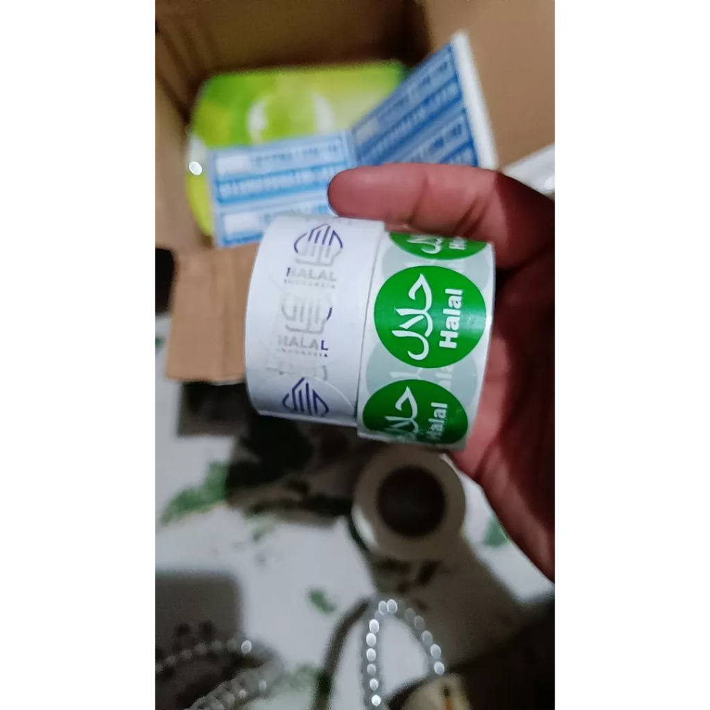 

Sticker Halal Kemasan 2,5 cm Sticker 500 pcs