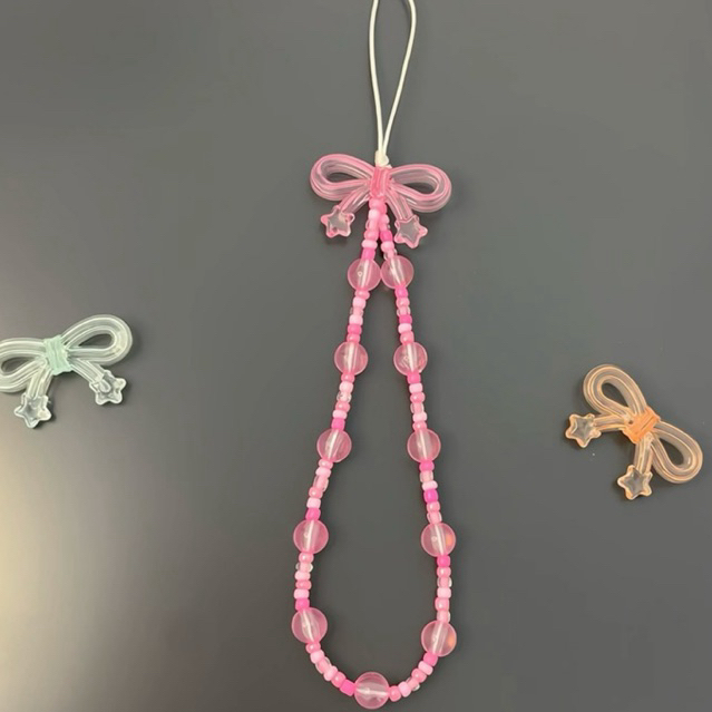 Gantungan Hp Aesthetic | Strap Hp Mutiara Lucu Imut