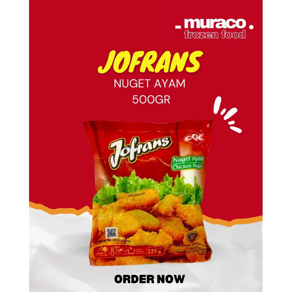 

Jofrans Chicken Nugget 500gr