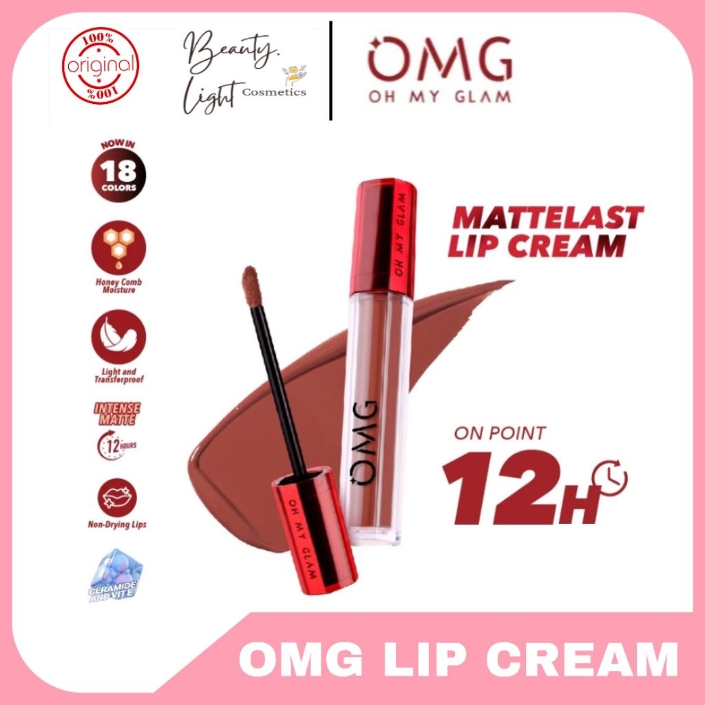 OMG MATTE LIP CREAM - Original BPOM