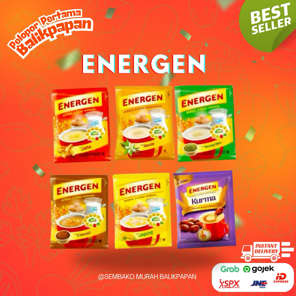 

Energen eceran per bungkus