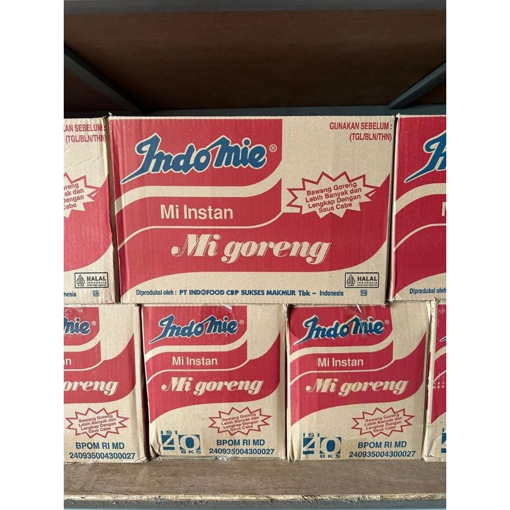 

Indomie Goreng Mie Instan Selera Nusantara Isi 40Pcs