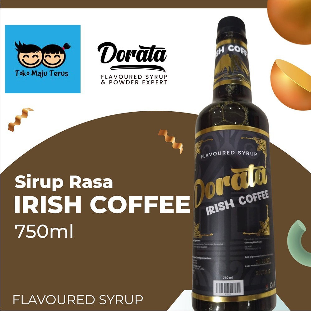 

Dorata Syrup rasa Irish Coffee 750 ml