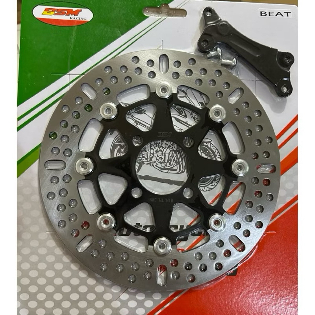 PIRINGAN VARIASI CAKRAM DEPAN BEAT 260mm PLUS BREKET BEAT SCOOPY VARIO