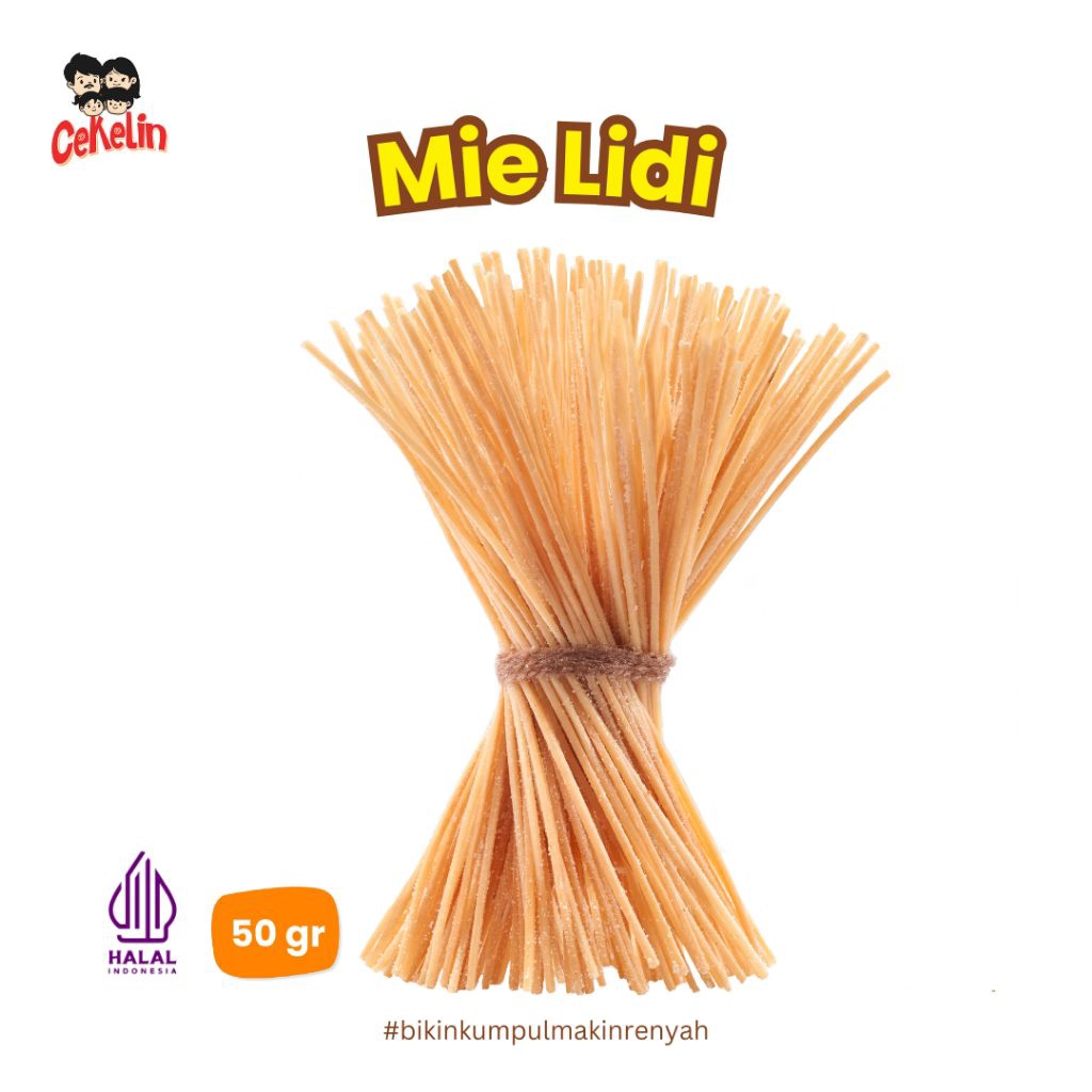 

Mie Lidi Original 50gr – Snack Kriuk Gurih Teman Santai