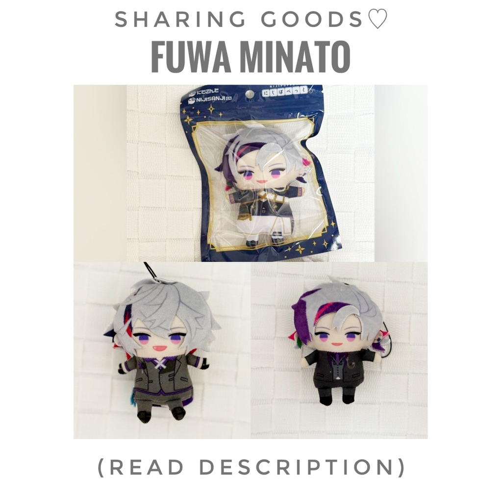 (Baca desc) Fuwa minato finger puppet rofmao 2nd anniversary general common series nijisanji jp