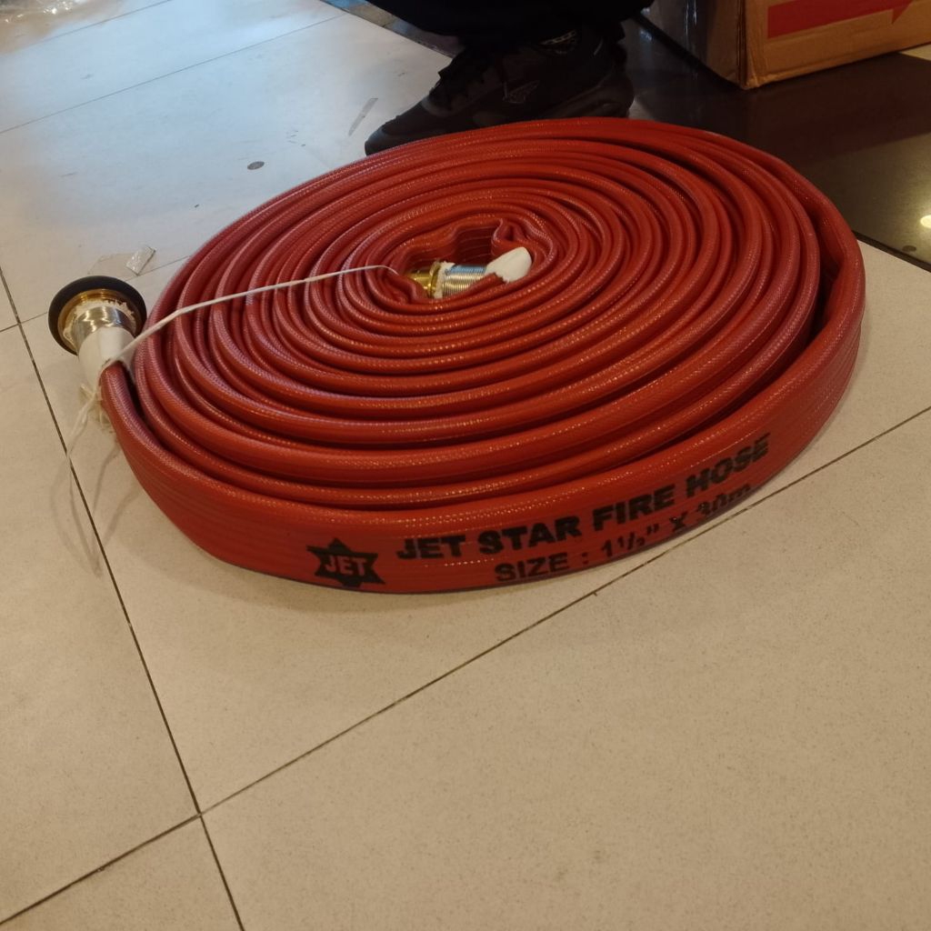 Fire Hose Jet Star 1,5" X 30M / Selang Pemadam Kebakaran Jet Star