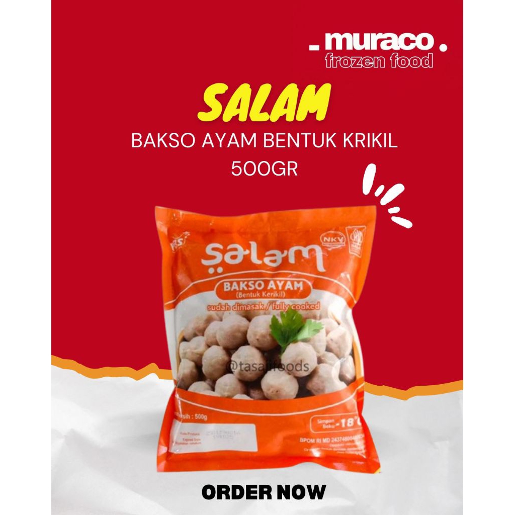

Salam Bakso Ayam Bentuk Kerkil 500gr