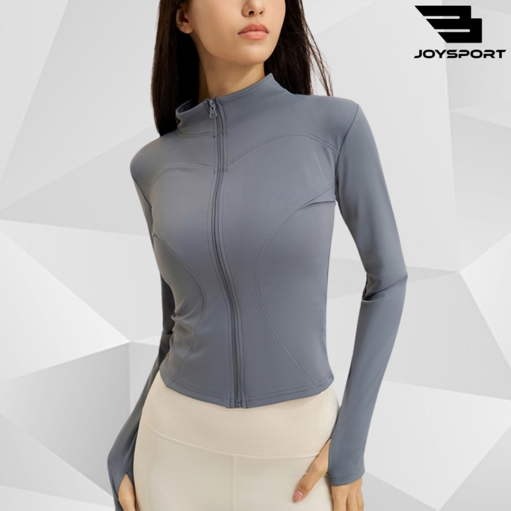 Jaket Olahraga Lengan Panjang Wanita Jaket Sport Wanita Anti Sinar UV