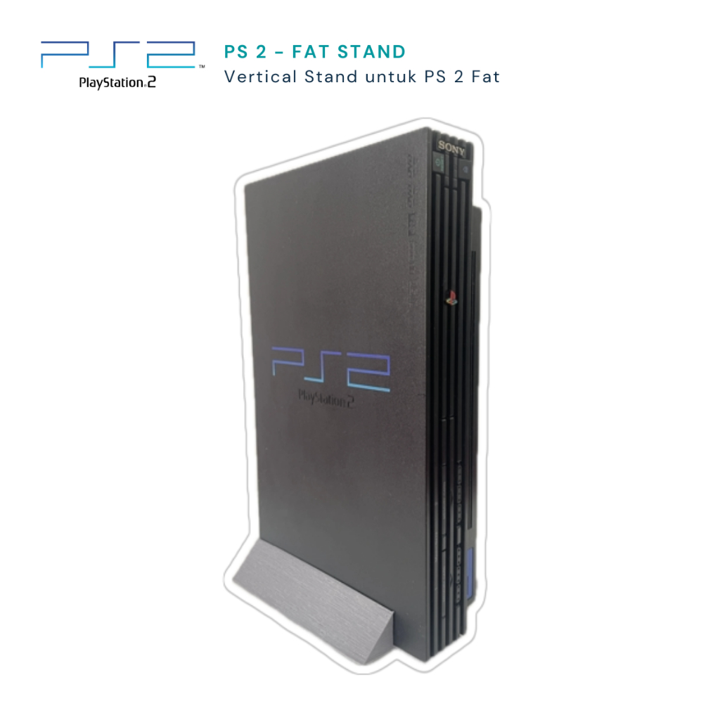 Vertical Stand PS 2 Fat Playstation by Zipti Indonesia