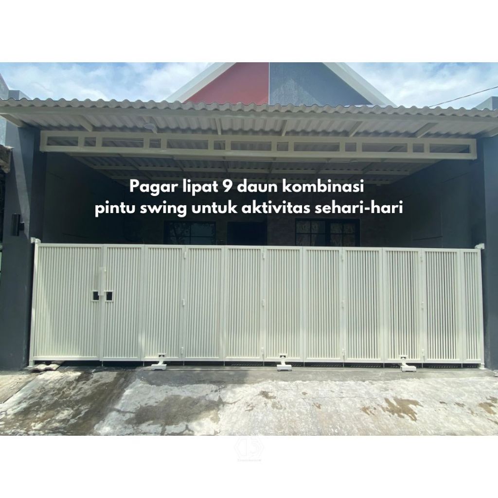 Pagar kanopi minimalis modern / pagar kanopi sidoarjo surabaya