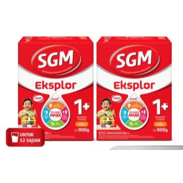 SGM Eksplor 1+ dengan IronC Susu Pertumbuhan Rasa Madu 900GR - Jm.Indo
