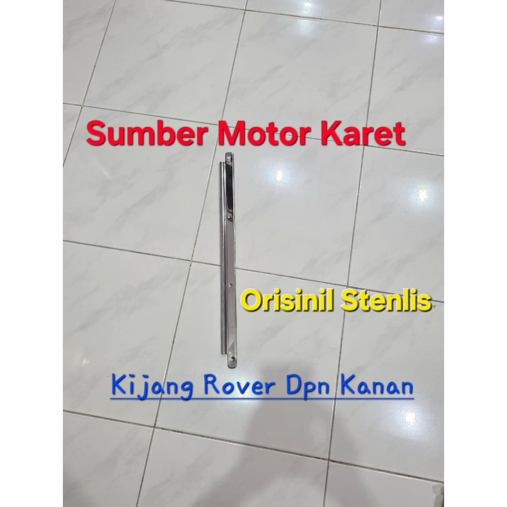 Jepitan Karpet Depan Kanan Kijang Rover Stainless