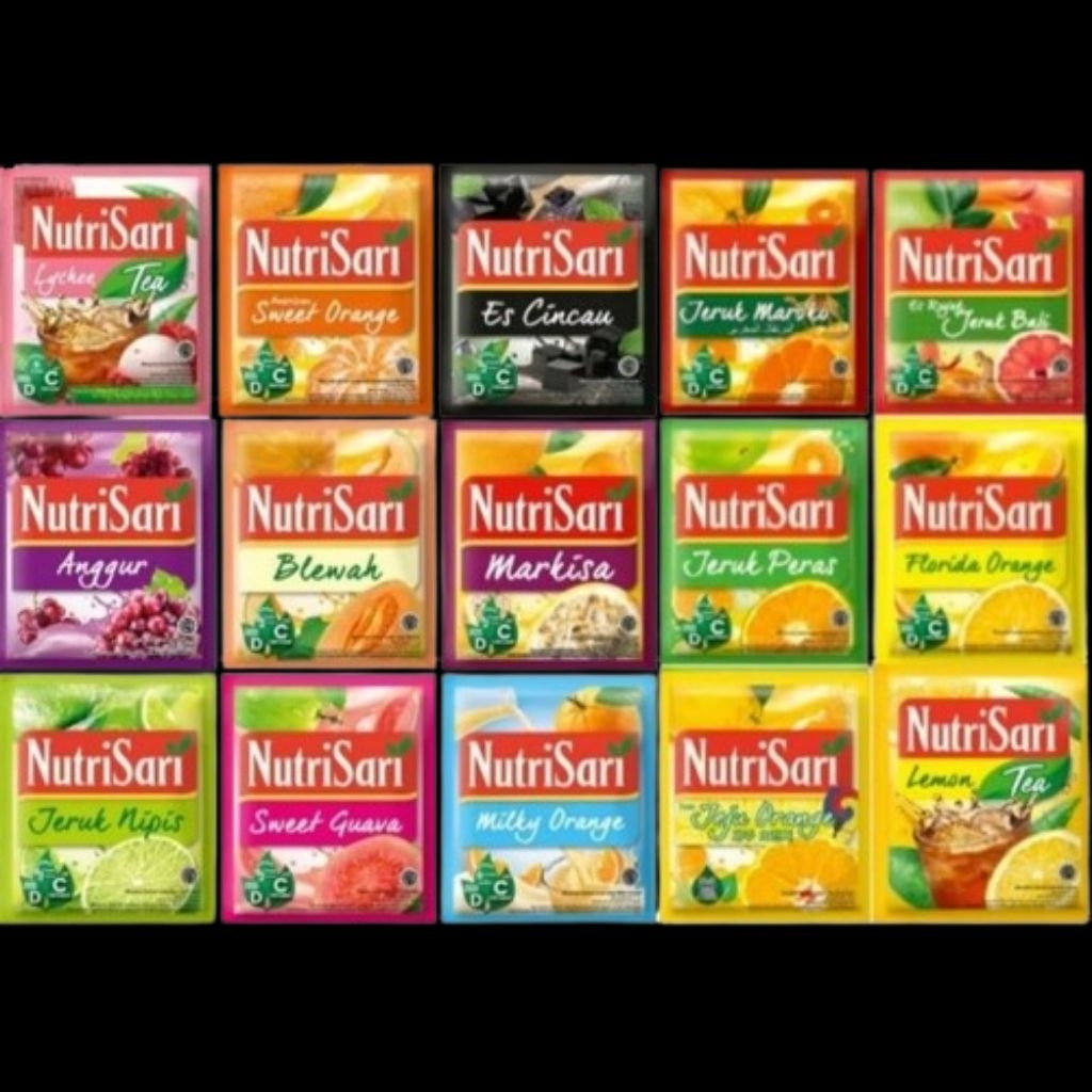 

Nutrisari minuman serbuk isi 10 pcs