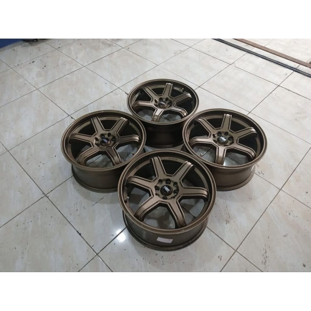 Velg Mobil Second HSR Minas Ring 18 4x100/114.3 ( Raize Rocky Avanza Kijang Mobilio Freed )