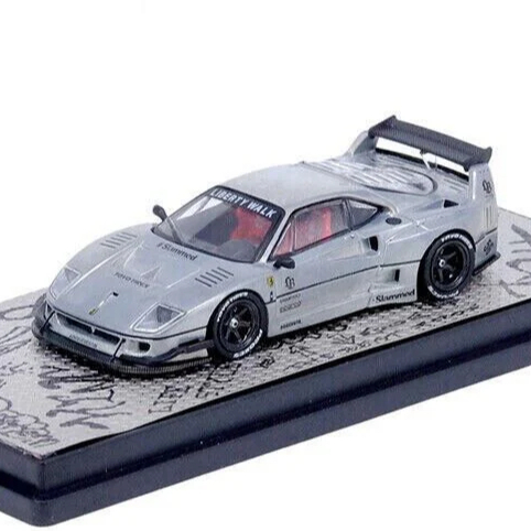 CHASE  INNO64 1:64 LBWK Ferrari F40 Matte Black Hong Kong Toycar Salon 2023