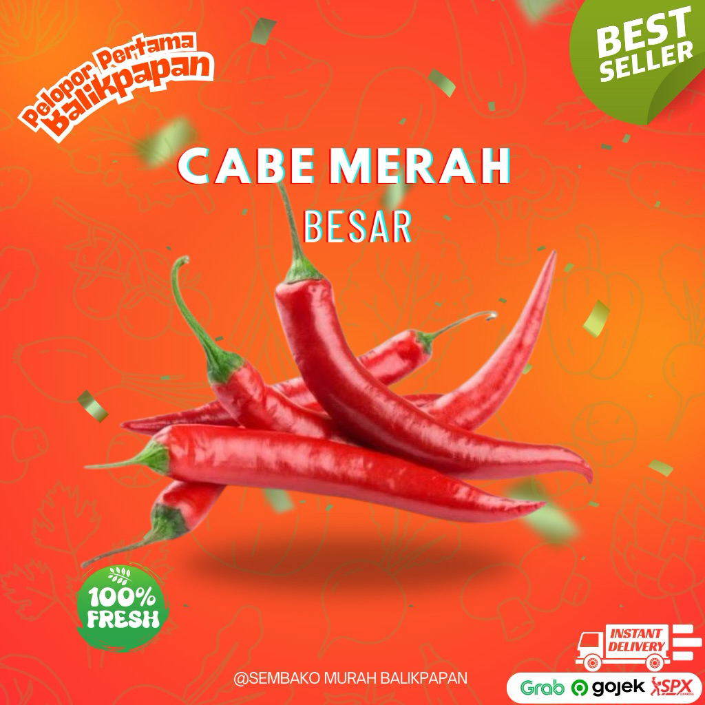 

cabe merah besar