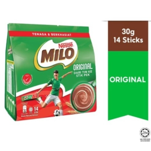 

Milo Original 3in1 Dari Tin Ke Stik Pek Coklat 14 Stick Malaysia