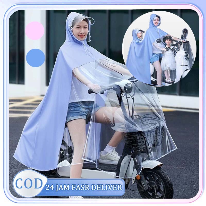 Jas Hujan Full Body Motor Mantel Hujan Motor Jas Hujan Ponco Pvc Premium Jas Hujan Untuk Motor